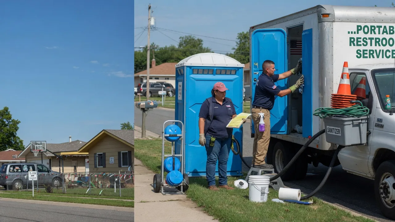 Portable Toilet Rental in Kinder, LA near me